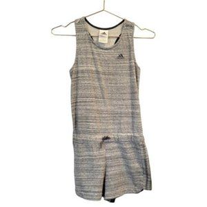 Adidas | Big Girls Transition Jersey Romper Jumper Heathered Gray
